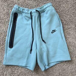 Nike Sportswear Tech Fleece Shorts Turquoise FB8171-464 Men’s Size Small New